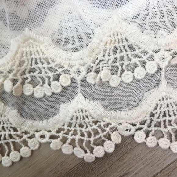 Blush Pink Tunic Top Embroidered Trim - Picture 7 of 7